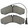 MPA 1000-1487M QB Semi-Metallic Brake Pads