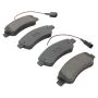 MPA 1000-1490AM QB Semi-Metallic Brake Pads