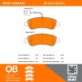 MPA 1000-1490AM QB Semi-Metallic Brake Pads