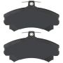MPA 1000-1494M QB Semi-Metallic Brake Pads