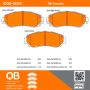 MPA 1000-1521C QB Ceramic Brake Pads