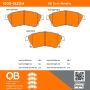 MPA 1000-1522M QB Semi-Metallic Brake Pads
