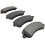 MPA 1000-1555M QB Semi-Metallic Brake Pads