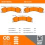 MPA 1000-1565C QB Ceramic Brake Pads
