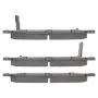 MPA 1000-1592M QB Semi-Metallic Brake Pads
