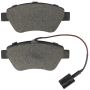 MPA 1000-1616M QB Semi-Metallic Brake Pads