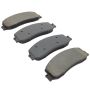 MPA 1000-1631M QB Semi-Metallic Brake Pads