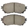 MPA 1000-1711M QB Semi-Metallic Brake Pads