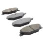MPA 1000-1776M QB Semi-Metallic Brake Pads