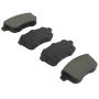 MPA 1000-1820M QB Semi-Metallic Brake Pads