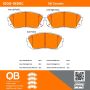 MPA 1000-1855C QB Ceramic Brake Pads