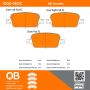 MPA 1000-1921C QB Ceramic Brake Pads