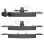 MPA 1000-1953M QB Semi-Metallic Brake Pads