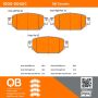MPA 1000-2042C QB Ceramic Brake Pads