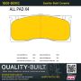 MPA 1001-0011C Quality-Built Premium Ceramic Brake Pads