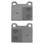 MPA 1001-0031M Quality-Built Premium Semi-Metallic Brake Pads