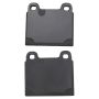 MPA 1001-0045AM Quality-Built Premium Semi-Metallic Brake Pads