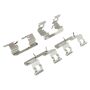 MPA 1001-0045AM Quality-Built Premium Semi-Metallic Brake Pads
