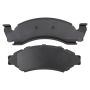 MPA 1001-0050M Quality-Built Premium Semi-Metallic Brake Pads w/ Hardware