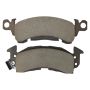 MPA 1001-0052C Quality-Built Premium Ceramic Brake Pads w/ Hardware