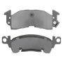 MPA 1001-0052M Quality-Built Premium Semi-Metallic Brake Pads w/ Hardware