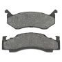 MPA 1001-0123M Quality-Built Premium Semi-Metallic Brake Pads w/ Hardware
