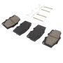 MPA 1001-0137C Quality-Built Premium Ceramic Brake Pads w/ Hardware