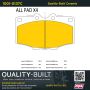 MPA 1001-0137C Quality-Built Premium Ceramic Brake Pads w/ Hardware