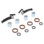MPA 1001-0153M Quality-Built Premium Semi-Metallic Brake Pads w/ Hardware