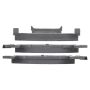 MPA 1001-0154C Quality-Built Premium Ceramic Brake Pads w/ Hardware