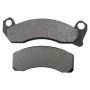 MPA 1001-0199M Quality-Built Premium Semi-Metallic Brake Pads w/ Hardware