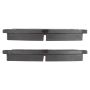 MPA 1001-0207C Quality-Built Premium Ceramic Brake Pads w/ Hardware
