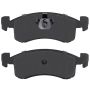 MPA 1001-0220M Quality-Built Premium Semi-Metallic Brake Pads