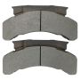 MPA 1001-0224M Quality-Built Premium Semi-Metallic Brake Pads w/ Hardware