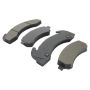 MPA 1001-0225M Quality-Built Premium Semi-Metallic Brake Pads