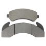 MPA 1001-0225M Quality-Built Premium Semi-Metallic Brake Pads