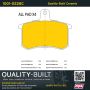 MPA 1001-0228C Quality-Built Premium Ceramic Brake Pads w/ Hardware