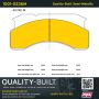 MPA 1001-0236M Quality-Built Premium Semi-Metallic Brake Pads