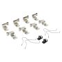 MPA 1001-0303M Quality-Built Premium Semi-Metallic Brake Pads w/ Hardware