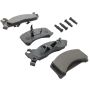 MPA 1001-0310M Quality-Built Premium Semi-Metallic Brake Pads w/ Hardware
