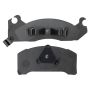 MPA 1001-0310M Quality-Built Premium Semi-Metallic Brake Pads w/ Hardware