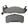 MPA 1001-0310M Quality-Built Premium Semi-Metallic Brake Pads w/ Hardware