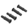 MPA 1001-0310M Quality-Built Premium Semi-Metallic Brake Pads w/ Hardware