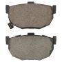 MPA 1001-0323AC Quality-Built Premium Ceramic Brake Pads w/ Hardware