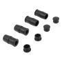 MPA 1001-0324M Quality-Built Premium Semi-Metallic Brake Pads w/ Hardware