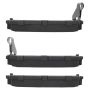 MPA 1001-0325C Quality-Built Premium Ceramic Brake Pads w/ Hardware