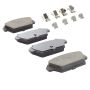 MPA 1001-0329C Quality-Built Premium Ceramic Brake Pads w/ Hardware