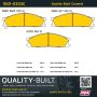 MPA 1001-0333C Quality-Built Premium Ceramic Brake Pads w/ Hardware
