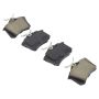 MPA 1001-0340C Quality-Built Premium Ceramic Brake Pads
