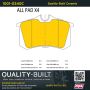 MPA 1001-0340C Quality-Built Premium Ceramic Brake Pads